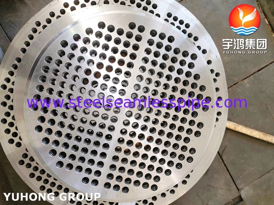 Customized Tubesheet SA266 GR.2 CS Forged Type For Heat Exchanger