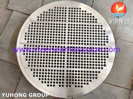 Customized Tubesheet SA266 GR.2 CS Forged Type For Heat Exchanger