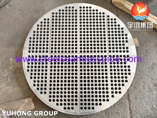 Customized Tubesheet SA266 GR.2 CS Forged Type For Heat Exchanger