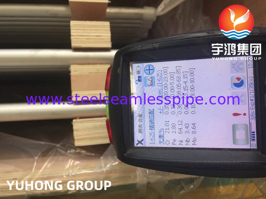 ASTM B444 Alloy 625 (UNS N06625) Seamless U Bend Tube For Heat Exchanger