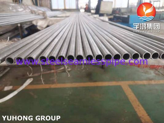 ASTM A213 TP444  Seamless Ferritic Austenitic Alloy Steel Tube  Superheater Boiler