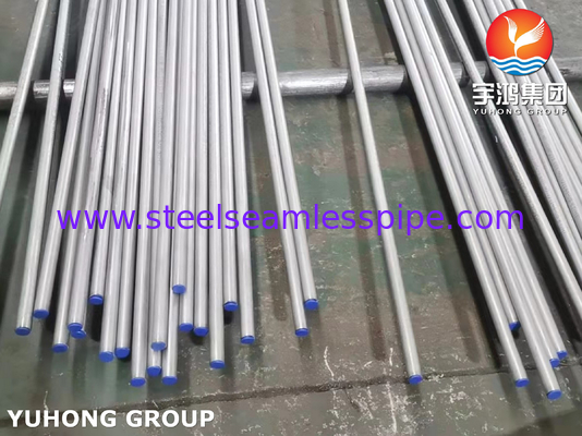 ASTM A213 TP444  Seamless Ferritic Austenitic Alloy Steel Tube  Superheater Boiler