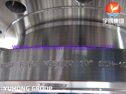 ASTM B462 UNS N08020, Alloy20 Superalloy Nickel Alloy Steel Pipe Flange ASME B16.5