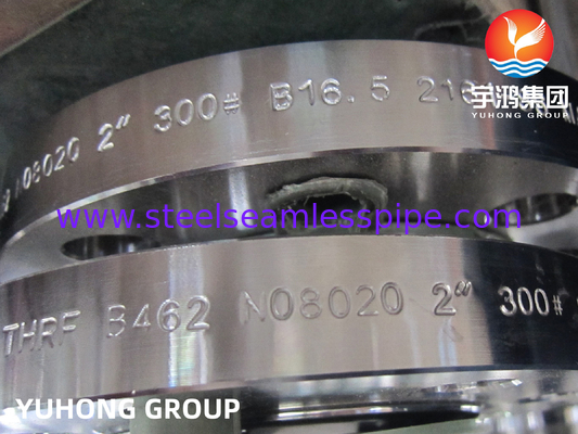 ASTM B462 UNS N08020, Alloy20 Superalloy Nickel Alloy Steel Pipe Flange ASME B16.5