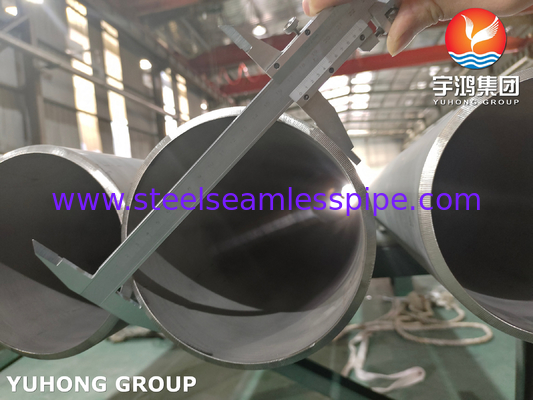 Stainless Steel Seamless Pipe ASTM A312 TP316Ti  Chemical Boat Fittings Heat Exchanger