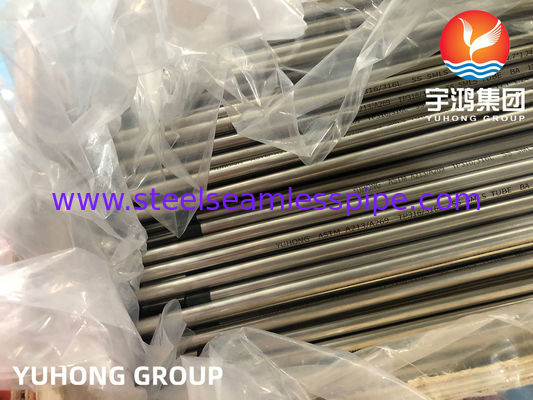 Stainless Steel Seamless Bright Annealed Tube A213 / A269 TP304 / TP316 19.05*1.24*6000MM