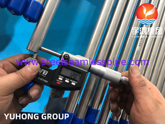 Stainless Steel Seamless Bright Annealed Tube A213 / A269 TP304 / TP316 19.05*1.24*6000MM ET/HT TEST