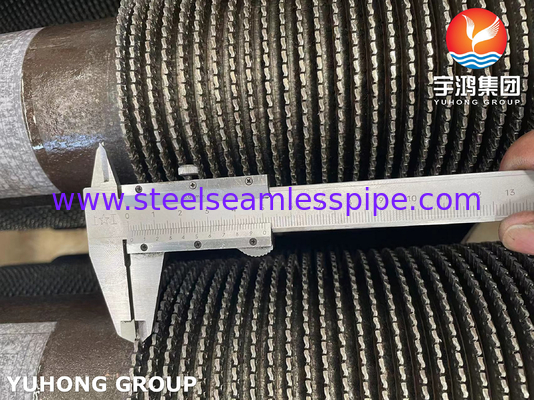 Serrated Fin Tube For Drying Plant Astm A335 P9 11CR Heat Transfer