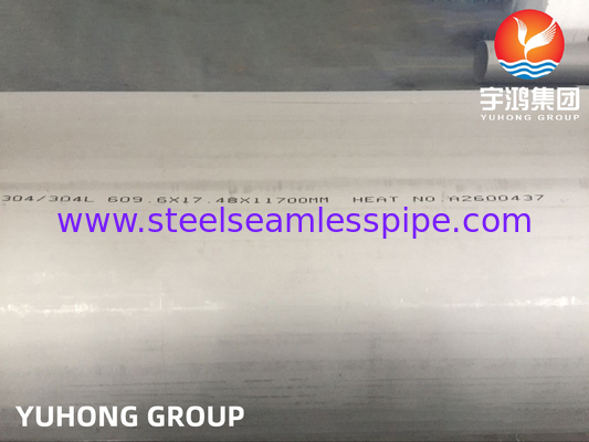 ASTM A312 TP304 Welded Pipes Boilers Automobiles Ships Construction Heat Exchanger