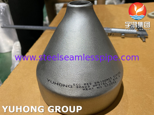 Butt Weld Fittings ASTM A403 WP316L Stainless Steel Seamless Reducers B16.9