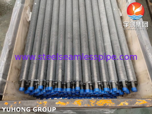 ASTM A179 Carbon Steel Tube With Aluminum1060 Fins, Extruded Fin Tube For Heat Exchangers