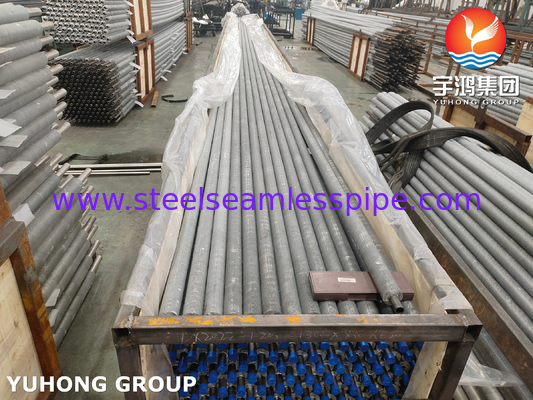 ASTM A179 Carbon Steel Tube With Aluminum1060 Fins, Extruded Fin Tube For Heat Exchangers