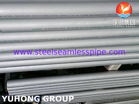 ASTM A312 TP310S, 1.4845 Austenitic Stainless Steel Seamless Pipe For Heat Exchanger