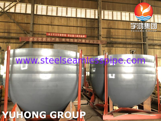 Oil Gas Tank Torispherical Dished Head Ends For Tanks Boilers Stainless Steel Tank Head SS304 SS316 Pressure Vessel