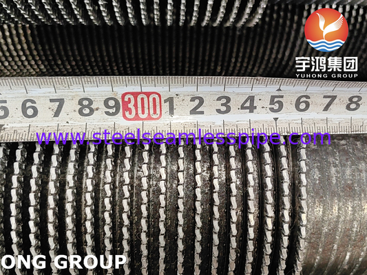 HFW Helical Spiral Serrated Finned Tube For Radiator Heat Exchanger