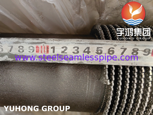 HFW Helical Spiral Serrated Finned Tube For Radiator Heat Exchanger