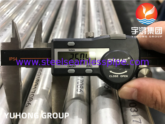 ASME SB622 N06022 Hastelloy C22 Nickel Alloy Steel Tube