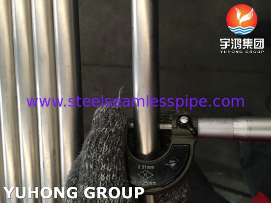 ASME SB338 GR1 , GR7 , GR9 , GR12 Titanium Alloy Steel Tube for Condenser Boiler