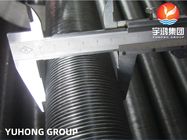 L Type Finned Tube Stainless Steel Carbon Steel Base Tube ECT Available For Evaporator