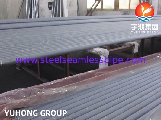 L Type Finned Tube Stainless Steel Carbon Steel Base Tube ECT Available For Evaporator