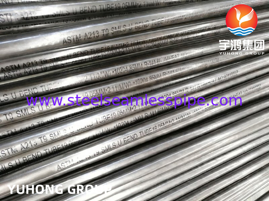 ASME SA213 Alloy Seamless Steel T9 Bend U Boiler Tubes