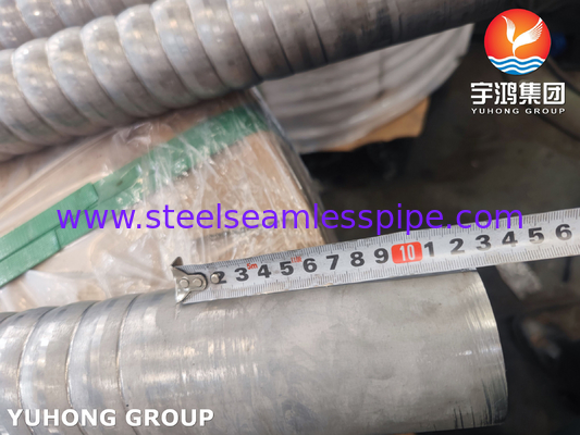 ASTM A312 (ASME SA312) TP310S SS Corrugated Tubes For Heat Exchanger