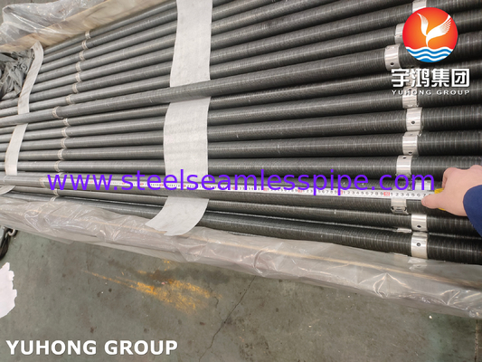 Carbon Steel  Aluminum A1060 Sprial G Finned Tubes for Industrial Use ECT available