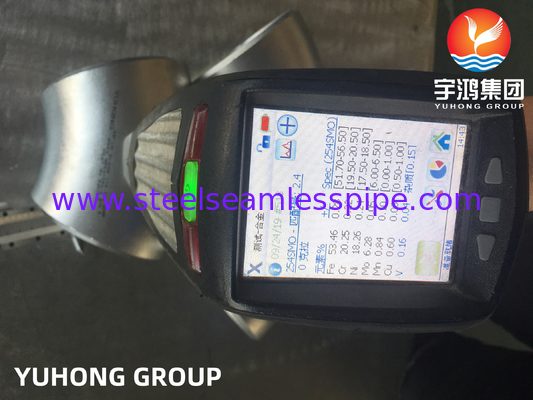 ASTM A403 / ASME SA403 WPS31254 Stainless Steel Seamless Fitting Elbow Buttwelded B16.9