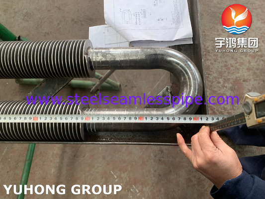 ASTM A106 Gr.B Carbon Steel  HFW U Bend Fin Tube For High Pressure Service