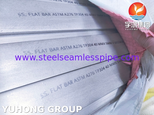 Corrosion Resistance Stainless Steel Flat Bar ASTM A276 TP304 Austenitic