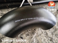 LOW TEMPRETURE ALLOY STEEL BUTT WELD FITTING SA420 WPL3 LR ELBOW
