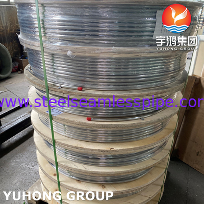 Stainless Steel Coil Tube ASTM A269 304/ 316L  Heat Exchanger Tube Coil tubing for Oil Field Cooling Water Tube