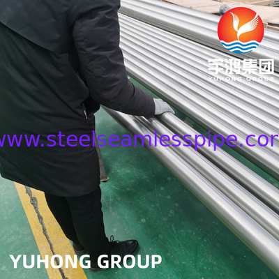 ASTM B861 GR.2 Titanium Alloy Steel Seamless Pipe Heat Exchanger Condenser Electric Appliance