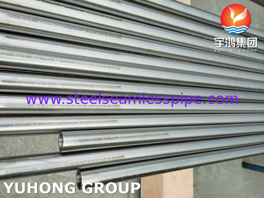 ASTM B861 Grade 2 R50400 Titanium Seamless Pipe