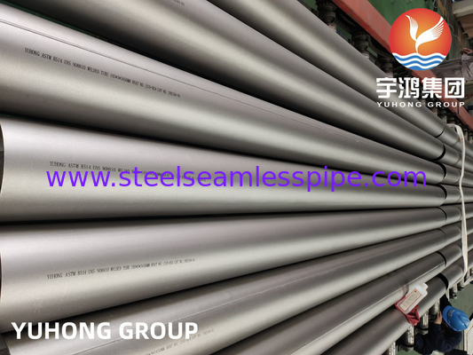 ASTM B514 Inconel 800H UNS N08800 Inconel Nickel Alloy Welded Pipe for Gas Processing