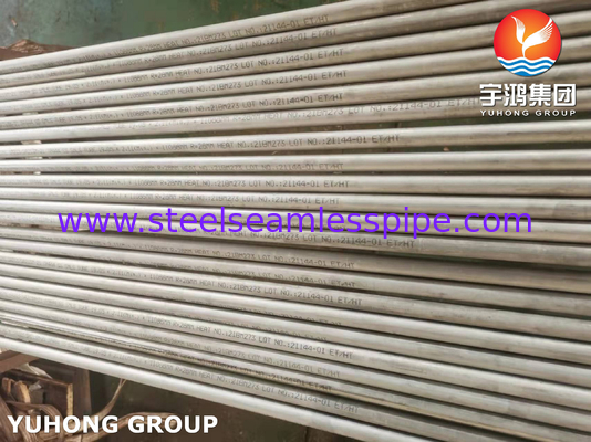 Heat Exchanger Tube, ASME SA213 TP444 (UNS S44400) Ferritic Stainless Steel Seamless Tube