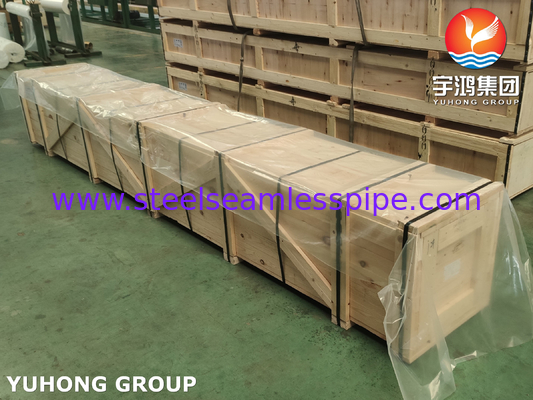 ASME SB111 CuZn20Al2 / CZ110 / UNS C68700 Aluminum Brass Seamless Tube