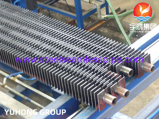 ASTM A192 H Type Square Carbon Steel Fin Tube for Boiler