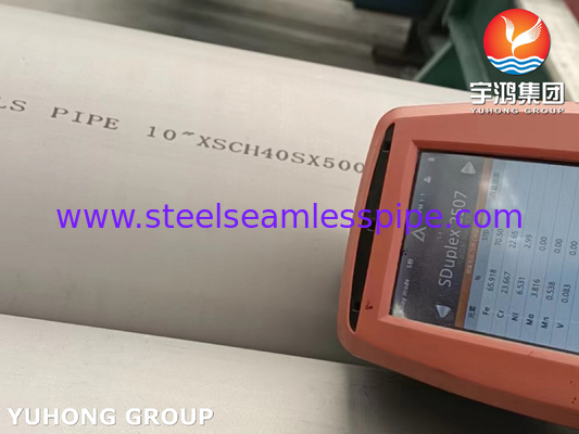 ASTM A790 S31803, S32750, S32205, S31254 Duplex Steel Pipes for Industrial Application