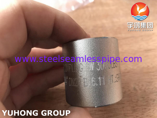 Forged Fittings ASTM A182 F51 UNS S31803 Duplex Stainless Steel Coupling B16.11