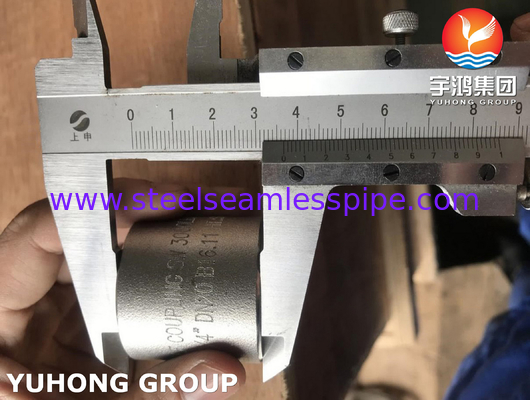 Forged Fittings ASTM A182 F51 UNS S31803 Duplex Stainless Steel Coupling B16.11