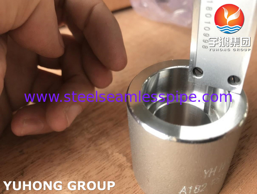 Forged Fittings ASTM A182 F51 UNS S31803 Duplex Stainless Steel Coupling B16.11