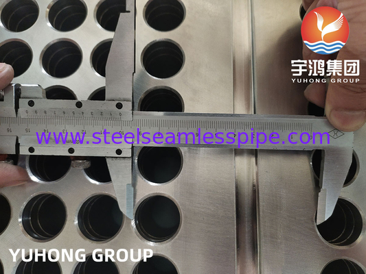 Cladding Tubesheet ASTM A266 Gr.2 Carbon with Stainless- Clading Tube Plate
