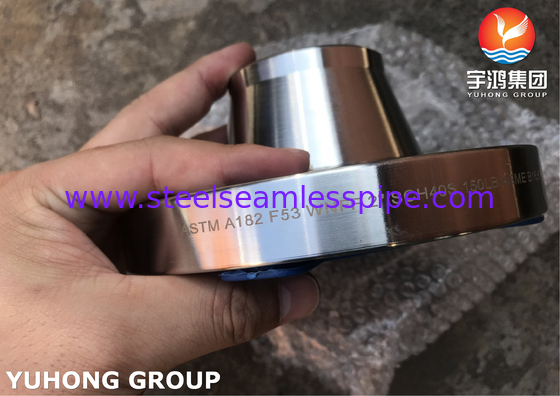 Super Duplex Steel Flanges ASTM A182 F53, UNS S32750 Weld Neck Flange, RF, FF, B16.5
