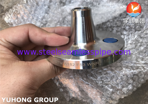 Super Duplex Steel Flanges ASTM A182 F53, UNS S32750 Weld Neck Flange, RF, FF, B16.5