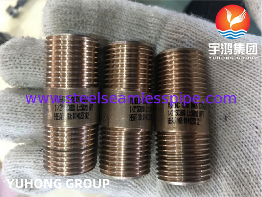 ASTM B151 C70600 Copper Nickel Forged Threaded Pipe Fitting B16.11