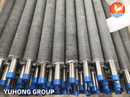Stainless Steel Extruded Finned Tube A249 TP304 With Aluminum Fin