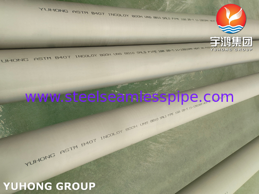 ASTM B407 UNS N08810 / Incoloy 800H NIckel Alloy Seamless Pipe