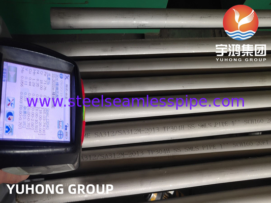 ASTM A312 TP304H, UNS S30409 Stainless Steel Seamless Pipe For High Temperature Applications