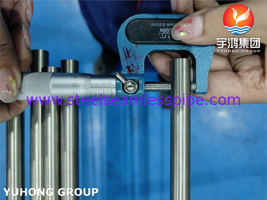 ASTM B622 UNS N10276 Seamelss Nickel Alloy Tube 2.4819 Hastelloy C276 Heat Exchanger Tube